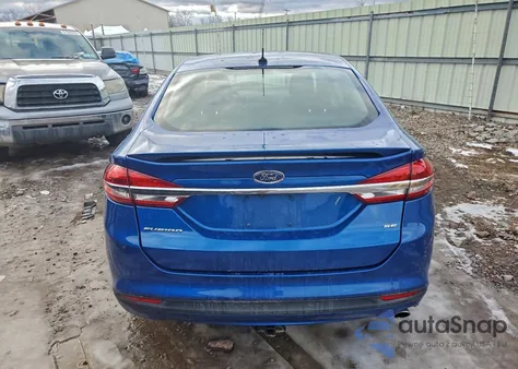 2018 Ford Fusion Se из США, поврежденный, VIN 3FA6P0H7XJR106311